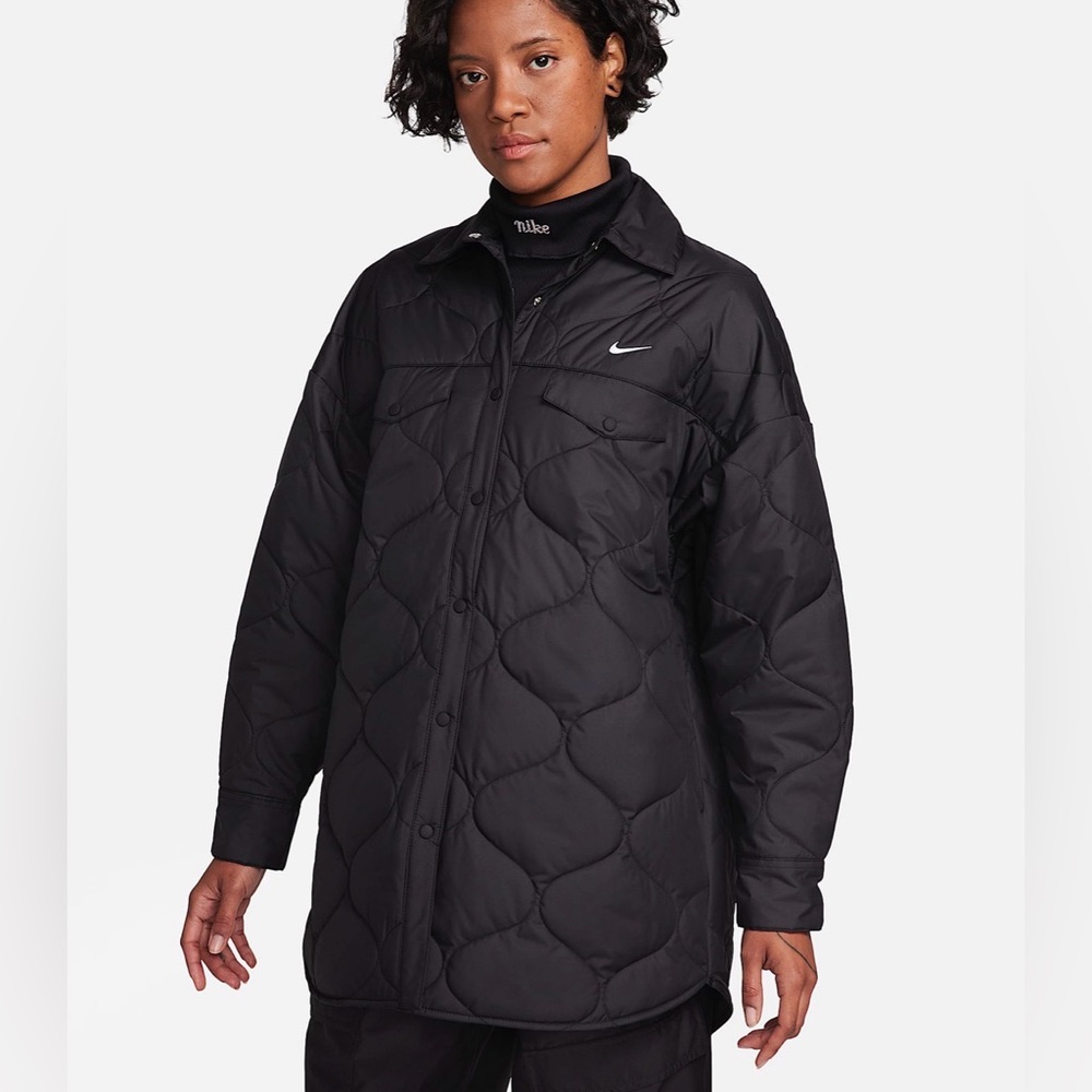 New Nike Women’s Quilted Coat Jacket